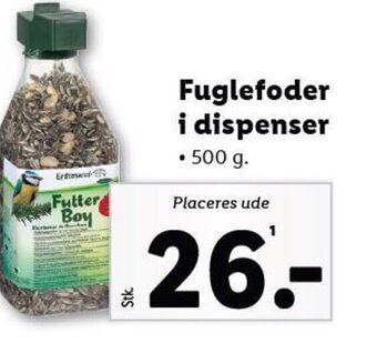 Lidl Fuglefoder i dispenser tilbud