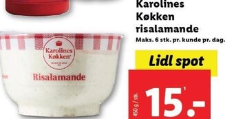 Karolines Køkken risalamande