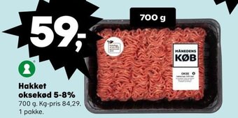 SuperBrugsen Hakket oksekød 5-8% tilbud
