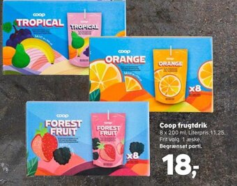 SuperBrugsen Coop frugtdrik tilbud