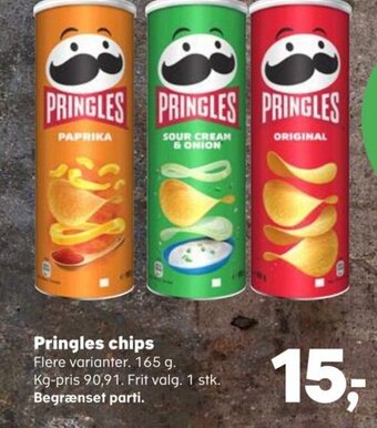 SuperBrugsen Pringles chips tilbud