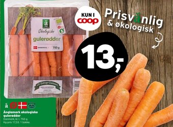SuperBrugsen Änglamark økologiske gulerødder tilbud
