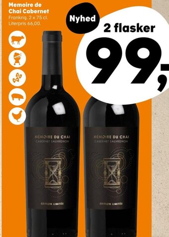 SuperBrugsen Memoire de Chai Cabernet tilbud