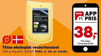 Thise økologisk vesterhavsost