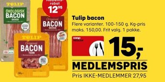 SuperBrugsen Tulip bacon tilbud