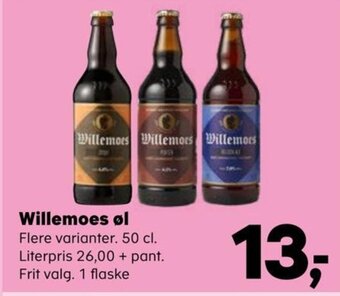 SuperBrugsen Willemoes øl tilbud