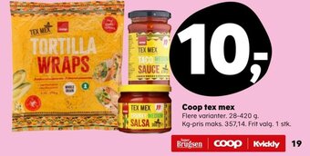 SuperBrugsen Coop tex mex tilbud