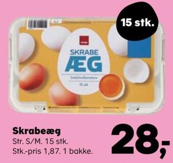 SuperBrugsen Skrabeæg tilbud
