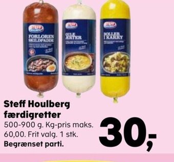SuperBrugsen Steff Houlberg færdigretter tilbud