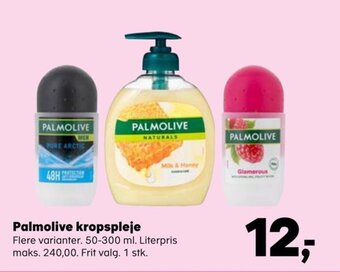 SuperBrugsen Palmolive kropspleje tilbud