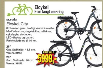 Harald Nyborg Aurelia el-cykel tilbud