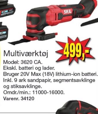 Harald Nyborg Skil multiværktøj tilbud