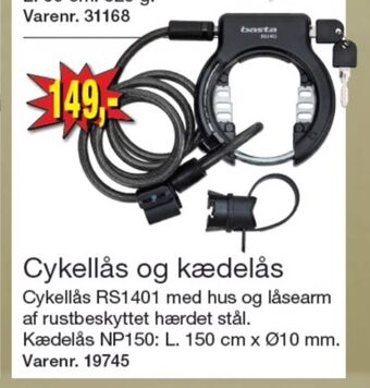 Harald Nyborg Basta cykellås tilbud