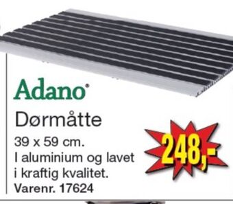 Harald Nyborg Adano dørmåtte tilbud