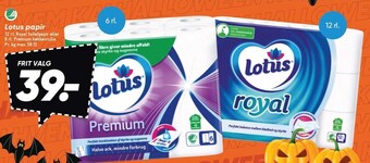 Bilka Lotus papir tilbud