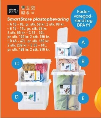 Smartstore plastopbevaring