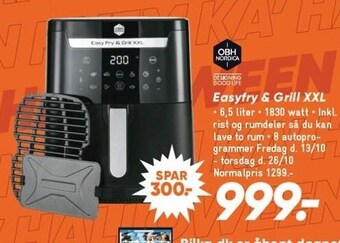 Bilka Easyfry & grill xxl tilbud