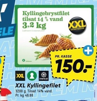 Bilka Xxl kyllingefilet tilbud
