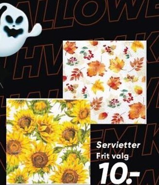 Bilka Servietter tilbud
