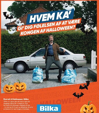 Bilka Hvem ka´ gi dig følelsen af at være kongen af halloween? tilbud