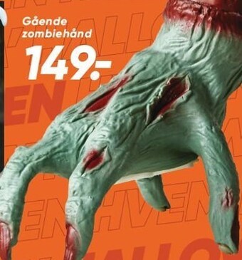 Gående zombiehånd