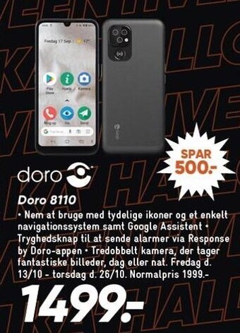 Bilka Doro 8110 tilbud