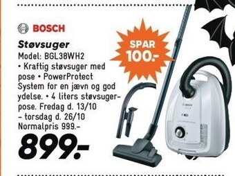 Bilka Bosch støvsuger tilbud