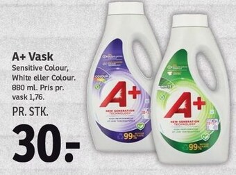 SPAR A+ vask tilbud