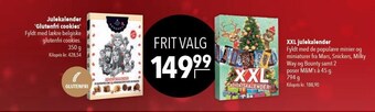 Citti Julekalender 'glutenfri cookies' el. xxl julekalender tilbud