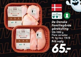 Bilka De danske familiegårde gårdkylling tilbud