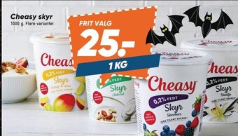 Bilka Cheasy skyr tilbud