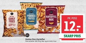SPAR Gestus ovn-kartofler tilbud