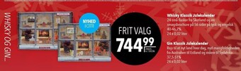 Citti Whisky klassik julekalender el. gin klassisk julekalender tilbud