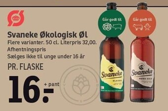 SPAR Svaneke økologisk øl tilbud