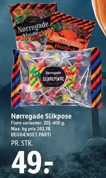 SPAR Nørregade slikpose tilbud