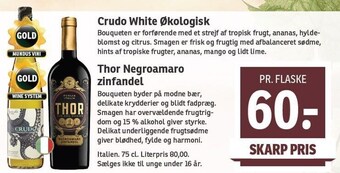 SPAR Thor negroamaro zinfandel tilbud