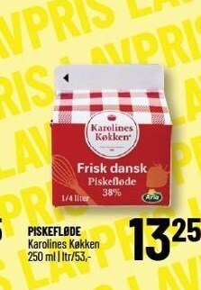 Løvbjerg Piskefløde tilbud