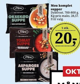 Mou komplet supper