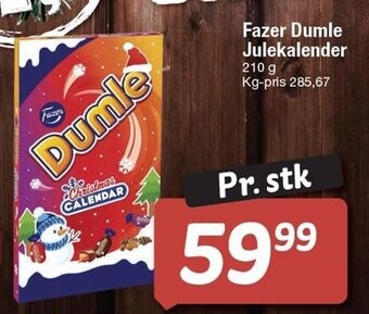 Fakta Tyskland Fazer dumle julekalender tilbud