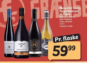 Fakta Tyskland Masca del tacco, ruppertsberger el. pulpo tilbud