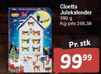 Fakta Tyskland Cloetta julekalender tilbud