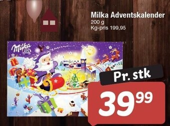 Milka adventskalender