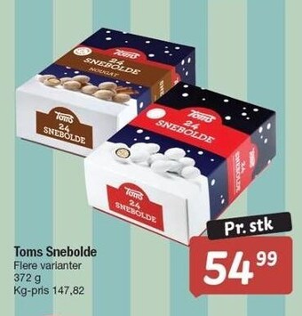 Fakta Tyskland Toms snebolde tilbud