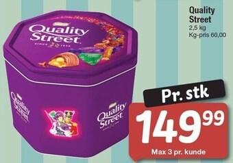 Fakta Tyskland Quality street tilbud