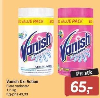 Fakta Tyskland Vanish oxi action tilbud