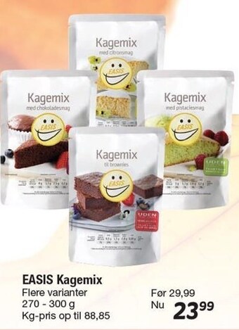 Fakta Tyskland Easis kagemix tilbud