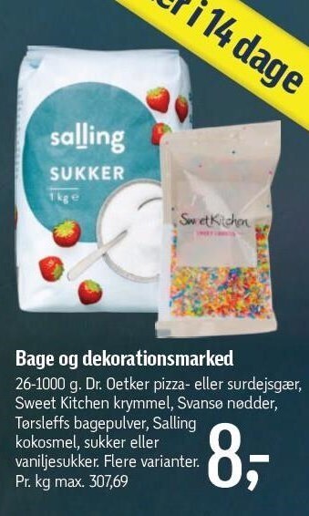 Føtex Bage og dekorationsmarked tilbud