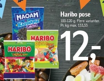 Føtex Haribo pose tilbud
