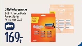 Føtex Gillette largepacks tilbud