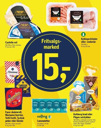 Føtex Fritvalgsmarked tilbud